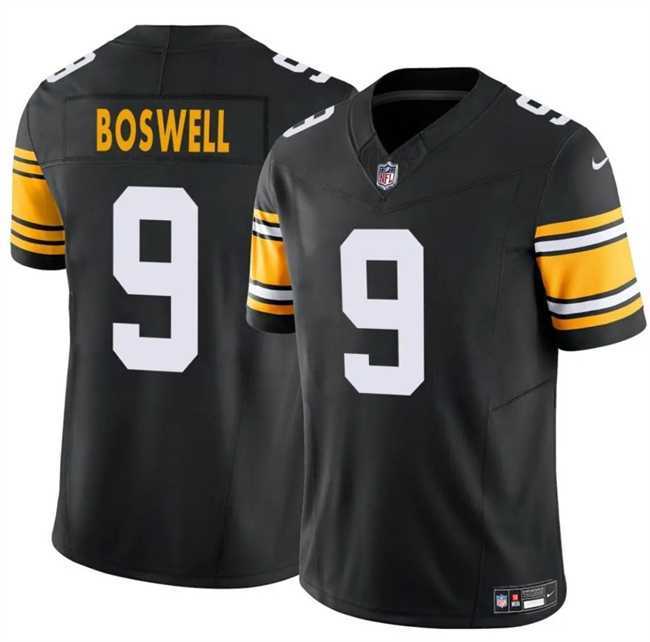 Men & Women & Youth Pittsburgh Steelers #9 Chris Boswell Black 2024 F.U.S.E. Alternate Vapor Untouchable Limited Stitched Jersey->philadelphia eagles->NFL Jersey